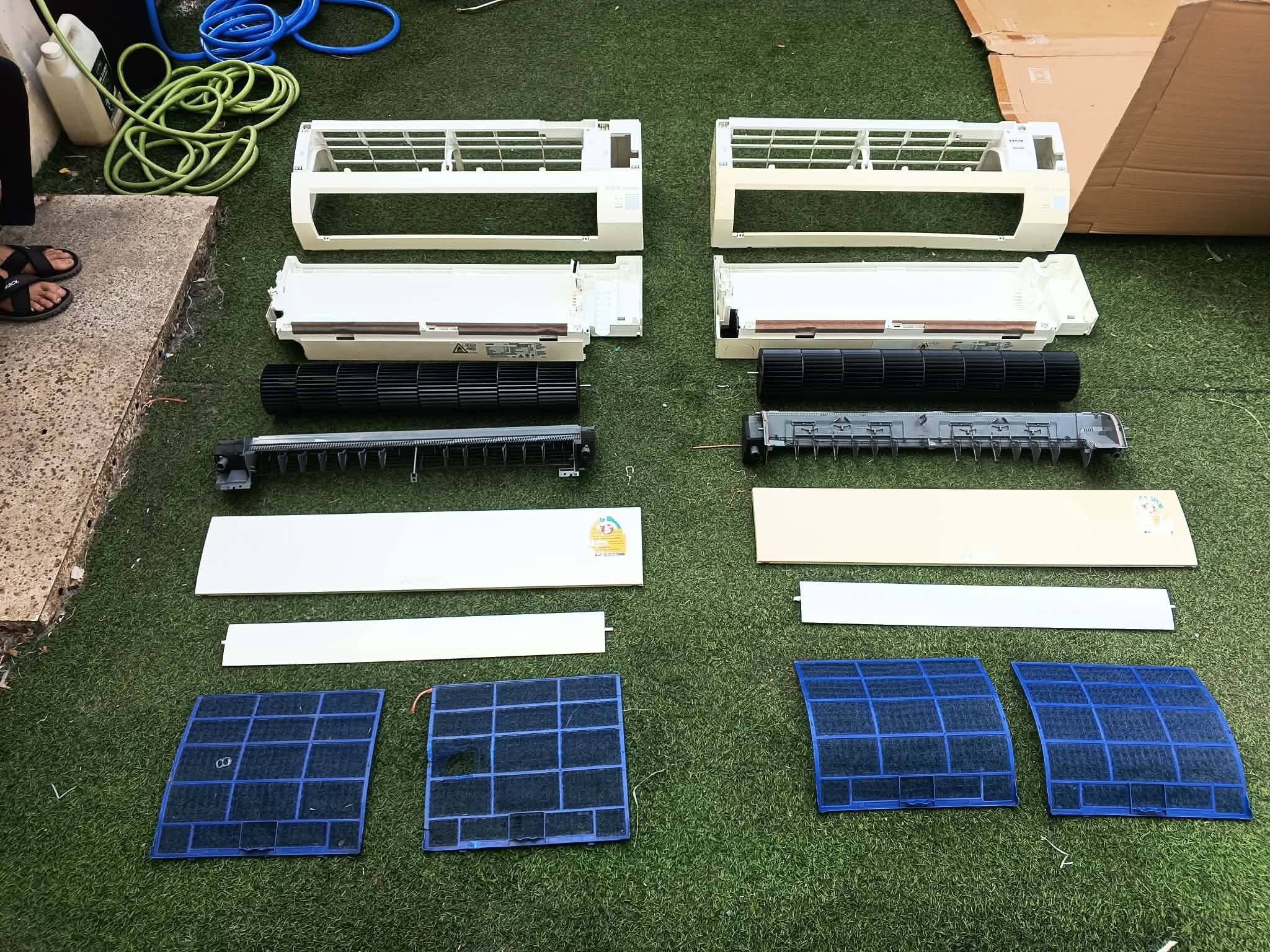 ผลงานล้างแอร์ 3